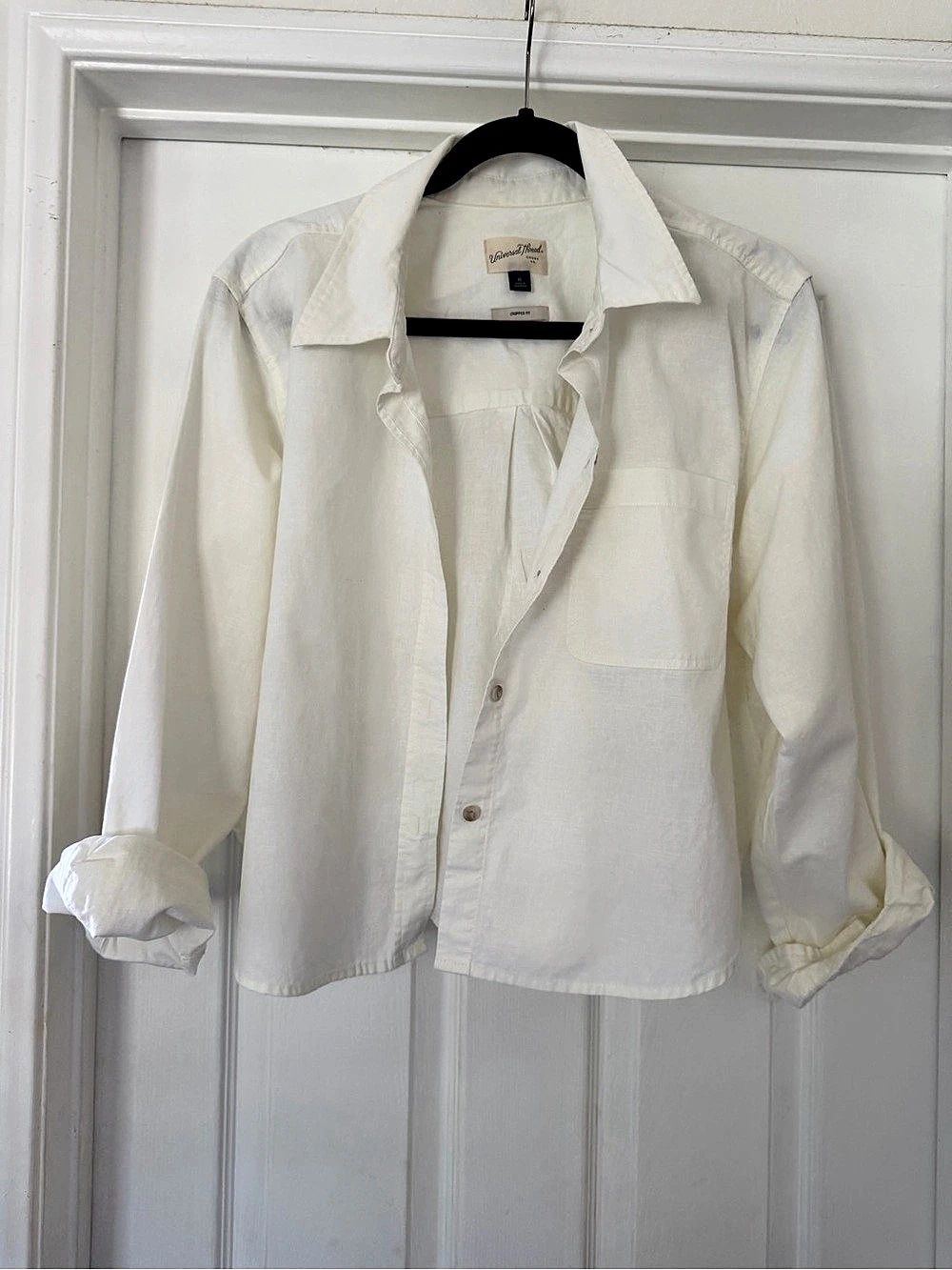 Mudd Button Down Shirt in White Size Small Like New